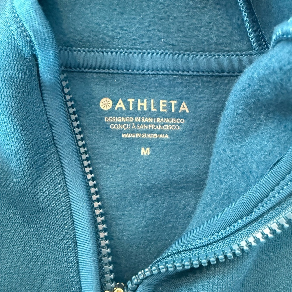 Athleta Blue Pullover Hoodie - Picture 7 of 7
